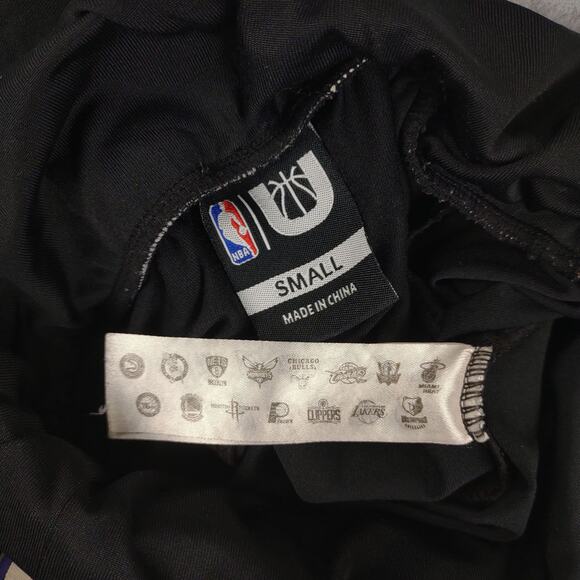 NBA Charlotte Hornets Basketball Ankle Leggings, Women's Sz S, Black Gray Teal - Picture 7 of 7